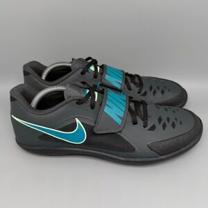 Nike Zoom Rival SD 2 Black Algae Track Shoes FZ9665-001 Men's Sz 10.5 New